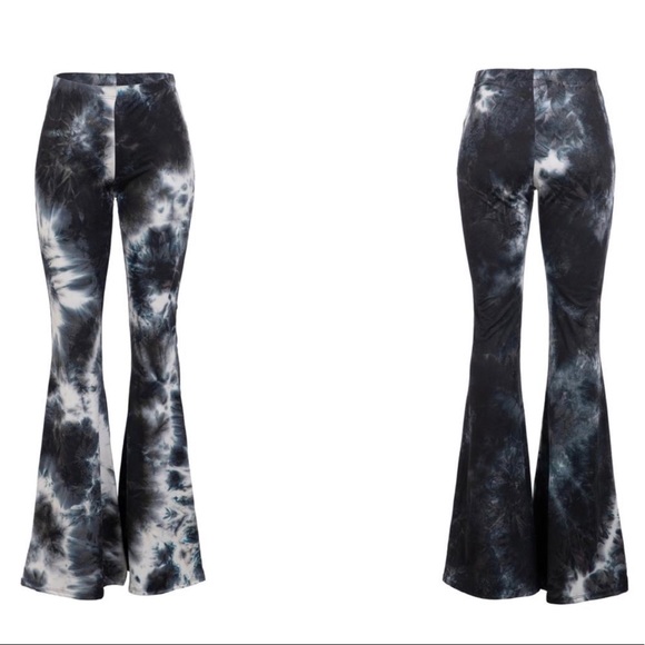 tie dye bell bottoms